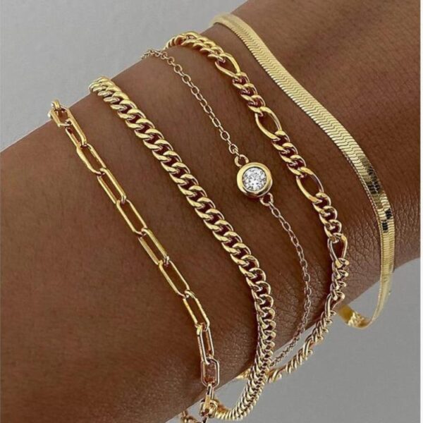 Dearmay Gold Bracelets Sets For Women