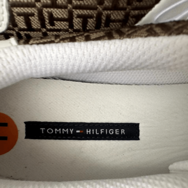 Tommy Hilfiger White Lace-Up Shoes Jamaica